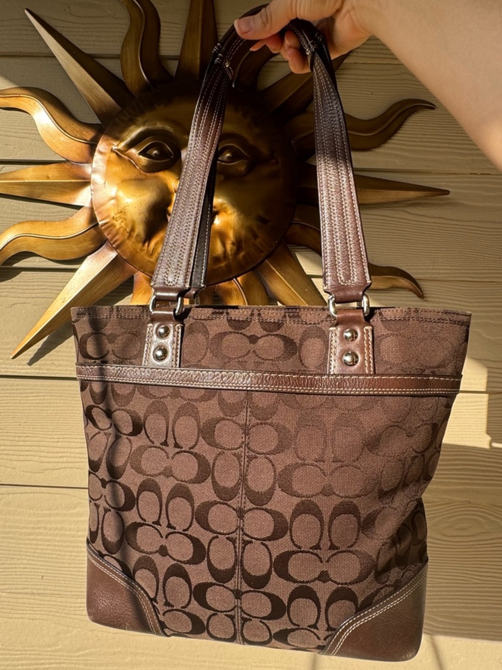 Coach Hampton signature tote bag - Picture 3 of 7